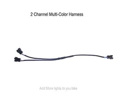 2 Channel Harness. Just unplug your harness and plug the existing and extra lights into this one to add and extra...