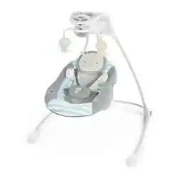 Give baby a relaxing spot to snuggle up and sway with the Ingenuity InLighten Soothing Swing. This motorized baby swing...