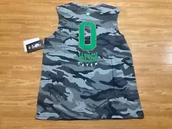 Get this for your little Tatum fan! Camo tank top sleeveless jerseys! 19” for XL. 18” for large.