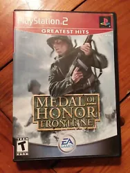 Medal of Honor: Frontline (Sony PlayStation 2) 2002.