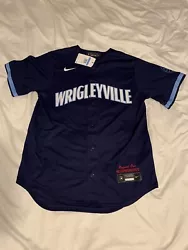 NEW Medium Men’s Nike MLB Authentic Chicago Cubs City Connect Jersey. Wrigleyville BlueNew with tags. In perfect...