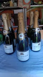 Lot De 7 Bouteilles De Champagne Henry Guillaume.