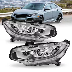Compatible with: For 2016-2021 Honda Civic w/ Halogen Models. No Wiring or Any Other Modification Needed. ONLY...