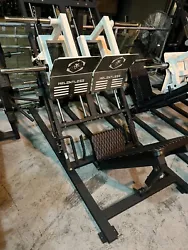 Bilateral Leg Press - Black / White Residential and Commercial Gym Equipment.