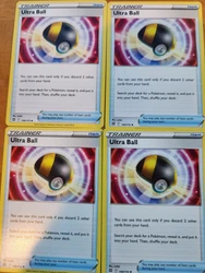 Pokémon TCG Ultra Ball Sword & Shield: Brilliant Stars 150/172 Regular x4.
