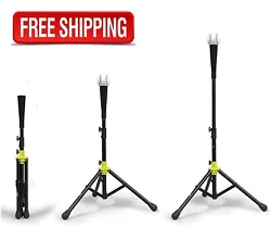 Practice like a pro with the Athletic Works Adjustable Travel Batting Tee! These batting tees for softball, baseball...