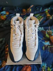 Size 11.5 OG 2004 French Blue Jordan Retro 12 super clean with orig box only worn 1x refer to pics...
