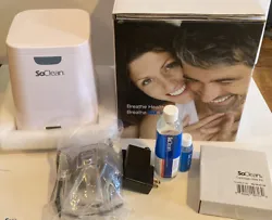 SO CLEAN 2 CPAP Machine Cleaner Sanitizer w/ Power Adapter.