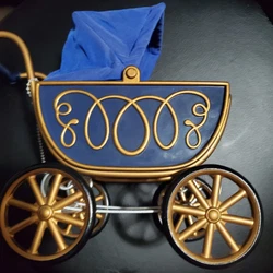 American Girl Angelina Ballerina Baby Doll Carriage Stroller Buggy Pram.