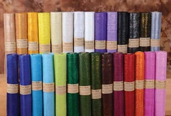 It’s large enough to wrap big gifts and long railings. Endless possibilities! Size: 21” x 10 yds/roll. - We stand...