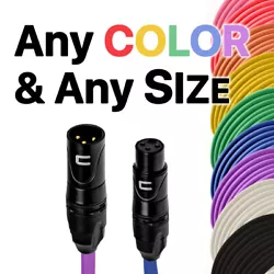 This 3-Pin XLR Male to 3-Pin XLR Female Cable features twin conductive PVC interior shields, gold-plated connectors,...