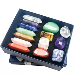 Specification: Material: Natural Quartz Crystal Color: Random Package: Gift Box Package Size: 9*7*3cm Weight: about 88g...