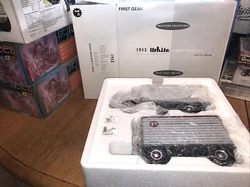 First Gear 19-0012 1953 White 3000 Freight Truck w/ 16 Trailer Never Opened or displayed till these pics. New old store...