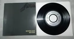 1 - nothing else matters ( 1991 ) - n° gravée 8667087.