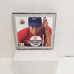 EA Sports Tiger Woods PGA Tour 2004 PC CD-ROM Golf Computer Game  Comes with 3 disks