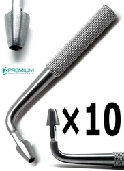 Dental Tissue Punch 4mm (Offset/Curved). Dental punch has a slight cavity at the end so that the tooth to be driven...