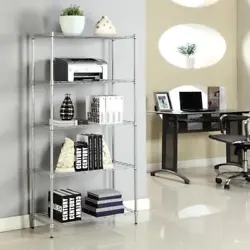 You can finally get a well-assembled rack for daily storage! It is composed of 5 shelves, top tubes, middle tubes,...