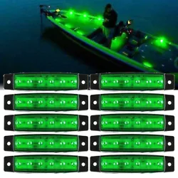 【Features】As a perfect interior decorative light suitable for marine boat, pontoon, kayak, yacht, dinghy, fish...