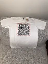Uniqlo UT Keith Haring The Palladium Party Graphic Promo T Shirt size XS. Condition is New with tags. Shipped with USPS...