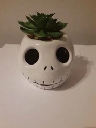 Disney Jack Skellington Nightmare Before Christmas Faux Plant Flower NEW 4.5