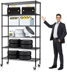 ✉️ EASY TO ASSEMBLE: The storage shelves is easy to assemble, This wire shelf structure is very simple ,No tools...