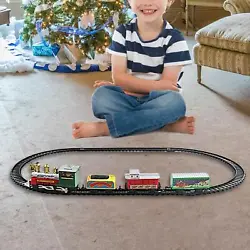 【Cadeau parfait】 : le jouet de train électrique de Noël est parfait pour Noël, les vacances, les cadeaux pour...