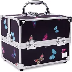 Caboodles Social Butterfly Adored Train Case Organizer. My Mom has been sick for about 2 years now and I want to help...