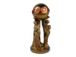Featuring a dark bronze colored finish, our paperweight will look unique yet classy on any desk or collectible shelf!...