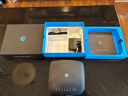 ATT Wireless Internet Modem IFWA-40 Hotspot Black (AT&T) Open Box. Outer shell of power button is missing but still...
