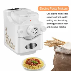 This automatic household noodle maker is easy to operate. It contains a variety of molds, allowing you and your family...