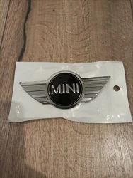 Logo Emblème Mini Cooper Métal 115 x 50mm Voiture Grille Capot Métal.