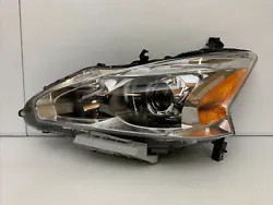 Up for sale is a good working part. It is a left drivers side headlight. This is a genuine authentic OEM NISSAN part....