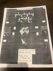 Fieldtree, Chore concert poster flyer, emo punk hardcore.