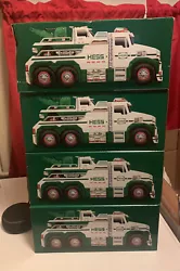Hess 2019 Tow Truck Rescue Team with Sounds & Lights Lot Of 4 Trucks. Condition is 