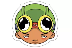 Hebru Brantley Nevermore Park - Flyboy Pillow.