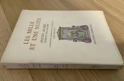 livres anciens de collection «  LES MILLES ET UNE NUITS » contes Arabes traduit par GALLAND illustrations...