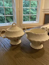 Spodes Jewel Copeland Billingsley Rose Cream and Sugar Bowl w/Lid - 1926.  Excellent condition, never used,, one...