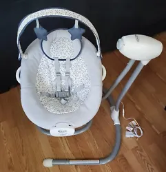 Graco Soothe n Sway Baby Swing with Portable Rocker, Easton model.
