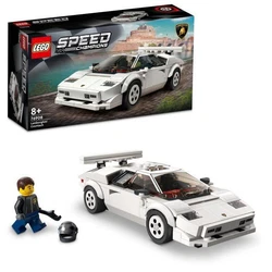 LEGO 76908 Speed Champions Lamborghini Countach. Jouet modele de Voiture de Course Pour les Enfants de 8 Ans et PlusLes...
