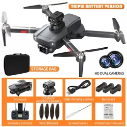Specifications:   ▪️  Name: S179 brushless optical flow four-sided obstacle avoidance UAV 3 electric   ▪️ ...