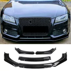 4pcs Front Lip Chin Bumper Body Kits(2 layer). -Type:Front Lip Chin Bumper Body Kits. Front Bumper Lip Specification -...