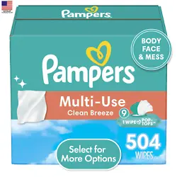 Multi-Use Wipes are hypoallergenic, and free of any alcohol, parabens, and latex . They are clinically proven mild and...