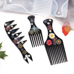 Moule en peigne africain en résine de silicone. MATÉRIEL DE HAUTE QUALITÉ: Tous les moules en résine de silicone...