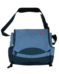 The is basically unused, as it was only used once.  GORGEOUS BAG and it comes with the black changing pad.  Amazing...