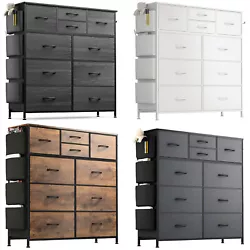 【Get Rid of Clutter】Drawer dresser is a good helper for you to keep tidy and organized. 1 x 10 Drawers Dresser....