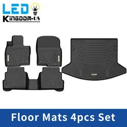 Floor Mats Set For 2017 - 2023 Mazda CX-5. 2017 - 2023 Mazda CX-5. Perfect fit: Precisely fit the front, back, and...
