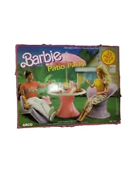 Vintage 1988 Barbie Patio Party Playset #7322 Mattel ARCO NIB Brand New NRFB. Find another, this is a brand new Barbie...