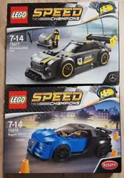 LEGO 75878. LEGO 75877. Bugatti Chiron. Speed Champions.
