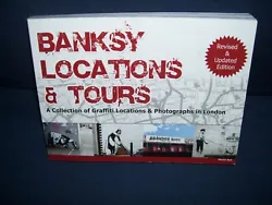 Up for sale is Banksy Location & Tours: A Collection of Graffiti Locations and Photographs in london by Martin Bull....