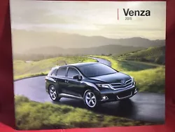 2015 Toyota Venza 24-page Original Car Sales Brochure Catalog.